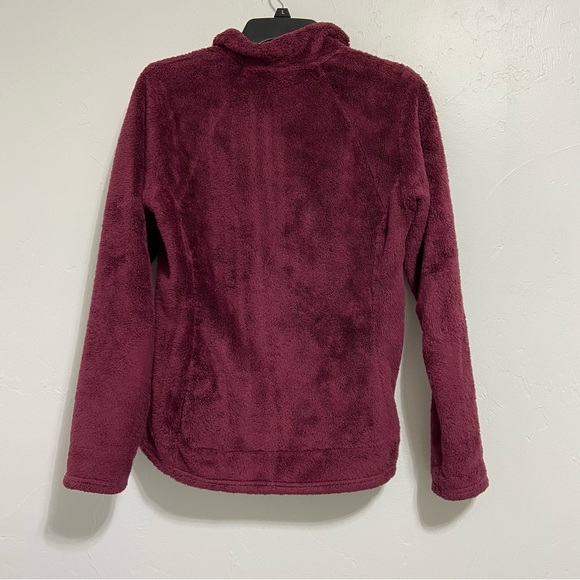 The North Face Pullover Quarter 1/4 Zip Jacket Women's Medium Fuschia/Eggplant - Picture 5 of 5